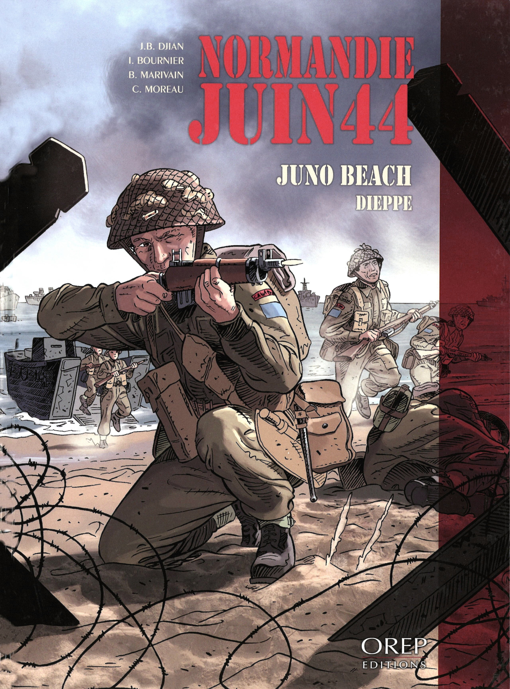 BD FR Normandie juin 44 T05 Juno Beach Dieppe
